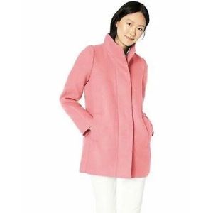 J Crew Factory Pink City Coat